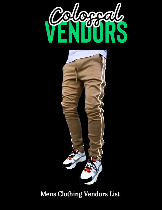 Mens clothing vendors list