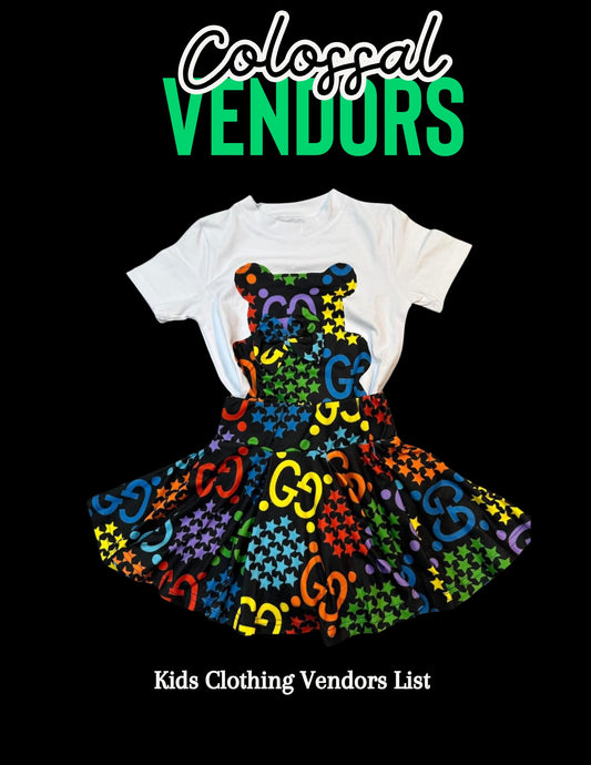 Kids clothing vendors list